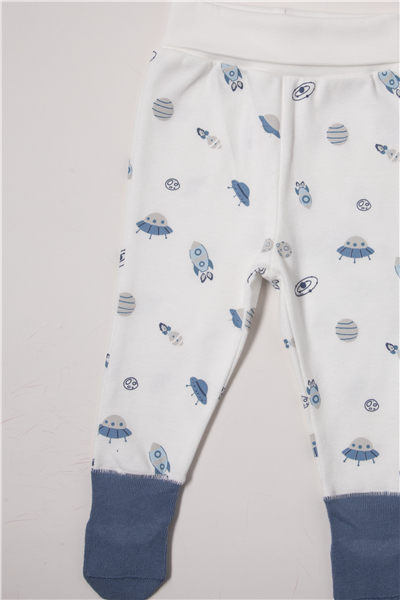 İNTERLOK ÇORAPTOLON (TO SPACE) İNDİGO