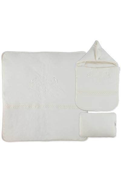 İNTERLOK ELYAFLI ALT AÇMA SET 3LÜ (CEREMONY) KOYU EKRU