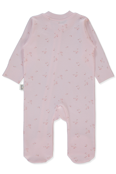 İNTERLOK FERMUARLI PATİKLİ TULUM (FLOWER GARDEN) PEMBE