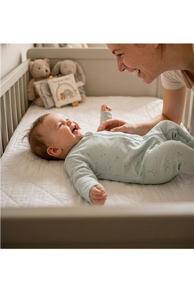 İNTERLOK FERMUARLI PATİKLİ TULUM (FLOWER GARDEN) MİNT