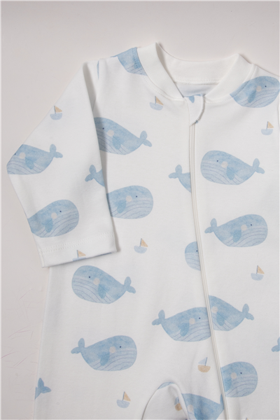 İNTERLOK FERMUARLI PATİKLİ TULUM (SAIL AWAY) EKRU