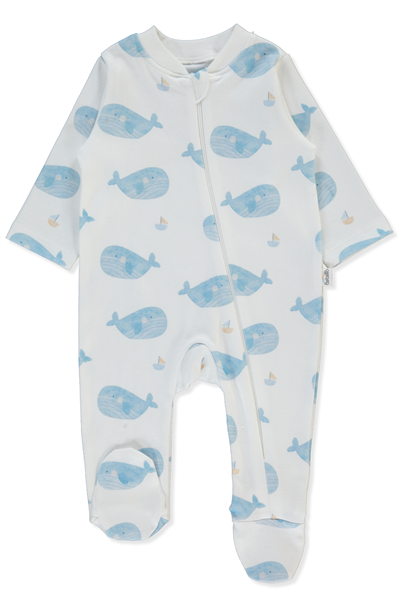 İNTERLOK FERMUARLI PATİKLİ TULUM (SAIL AWAY) EKRU