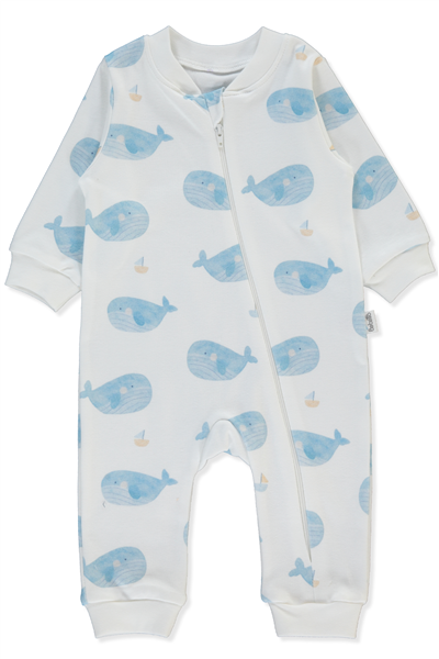 İNTERLOK FERMUARLI PATİKSİZ TULUM (SAIL AWAY) EKRU