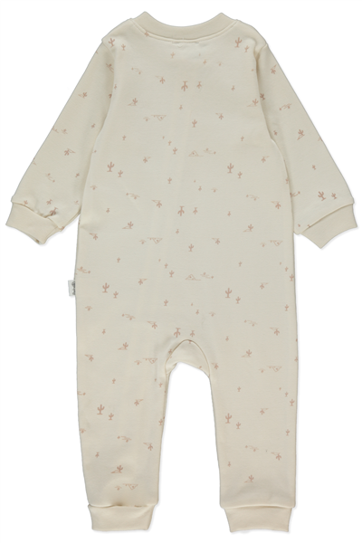 İNTERLOK FERMUARLI PATİKSİZ TULUM (SWEET JUMPSUIT/26) EKRU