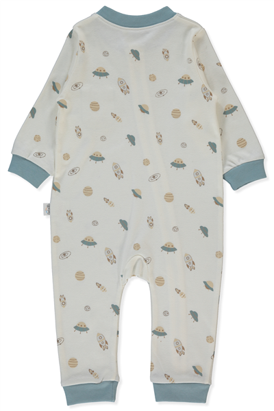 İNTERLOK FERMUARLI PATİKSİZ TULUM (SWEET JUMPSUIT/26) PETROL YEŞİL