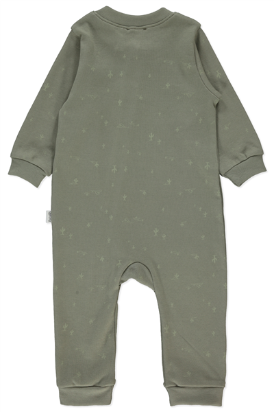İNTERLOK FERMUARLI PATİKSİZ TULUM (SWEET JUMPSUIT/26) YEŞİL