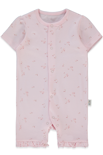 İNTERLOK GOLF TULUM BASKILI (FLOWER GARDEN) PEMBE