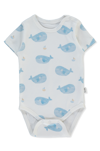 İNTERLOK KISA KOLLU BODY YAŞ (SAIL AWAY) EKRU