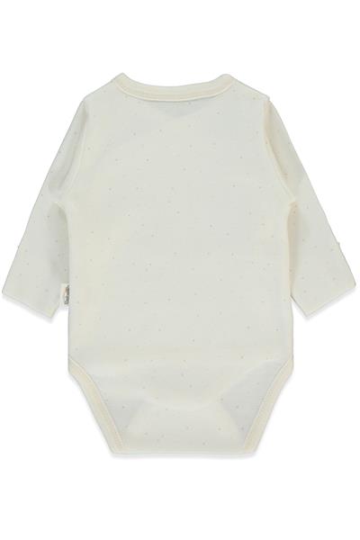 İNTERLOK KRUVAZE BODY (BE KIND) KOYU EKRU
