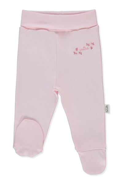 İNTERLOK PATİKLİ PANTOLON (FLOWER GARDEN) PEMBE
