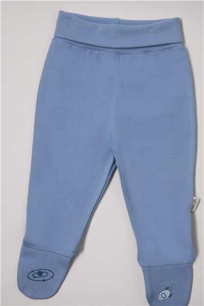 İNTERLOK PATİKLİ PANTOLON (TO SPACE) İNDİGO