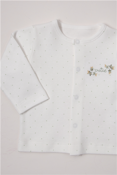 İNTERLOK PATİKLİ PİJAMA TAKIMI 2Lİ (FLOWER GARDEN) MİNT