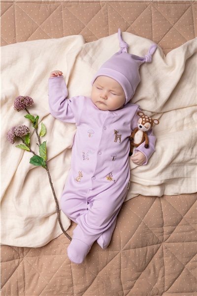 İNTERLOK PATİKLİ TULUM (LOVES YOU) LİLA