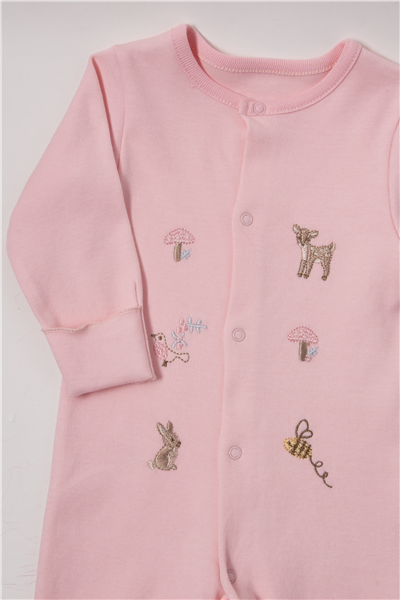 İNTERLOK PATİKLİ TULUM (LOVES YOU) PEMBE