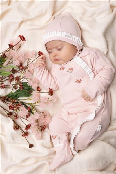 İNTERLOK PATİKLİ TULUM (TINY FLORIST) PEMBE