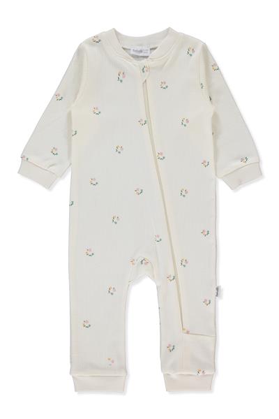 İNTERLOK PATİKSİZ FERMUARLI TULUM (SWEET JUMPSUITS/25-PINK PEAR) EKRU