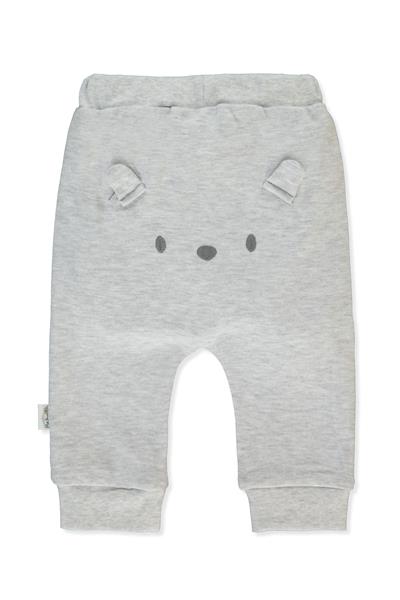 İNTERLOK PATİKSİZ PANTOLON (BE KIND) GRİ MELANJ