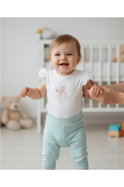 İNTERLOK PATİKSİZ PANTOLON (MY SUN) MİNT