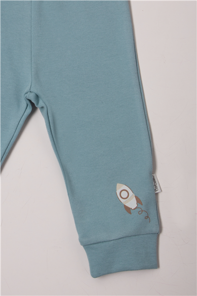 İNTERLOK PATİKSİZ PANTOLON (TO SPACE) PETROL YEŞİL