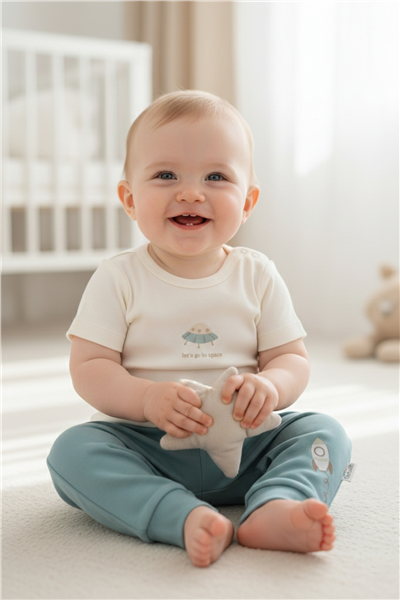 İNTERLOK PATİKSİZ PANTOLON (TO SPACE) PETROL YEŞİL