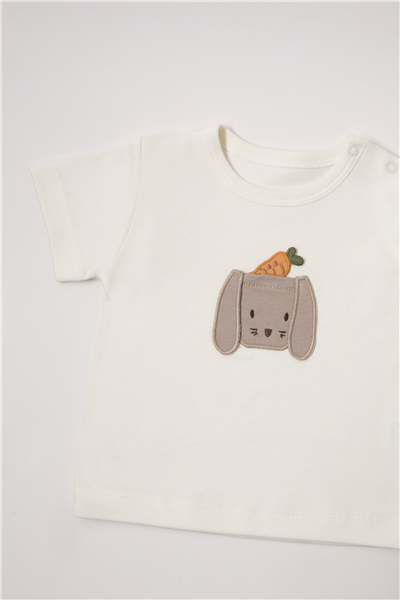 İNTERLOK PATİKSİZ PİJAMA TAKIMI 3LÜ (BABY CARROT) KAHVERENGİ