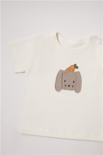 İNTERLOK PATİKSİZ PİJAMA TAKIMI 3LÜ (BABY CARROT) KAHVERENGİ