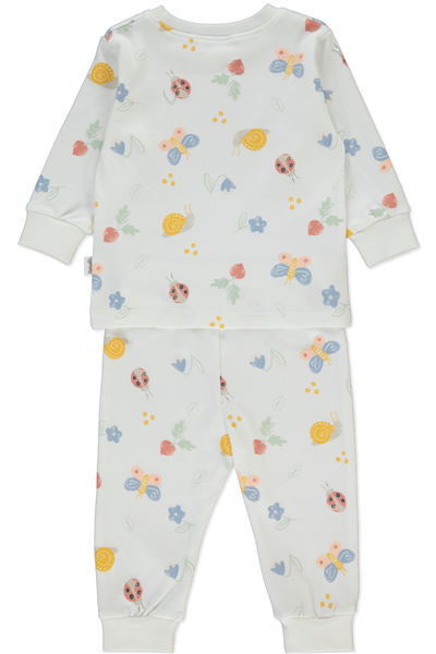 İNTERLOK PİJAMA TAKIMI 2Lİ (SWEET PYJAMAS/26) EKRU