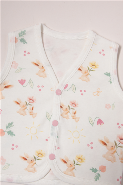 İNTERLOK YELEK (MY SUN) EKRU