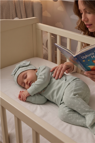 İNTERLOK ZIBIN SET 3LÜ (CUTE GIRL) MİNT