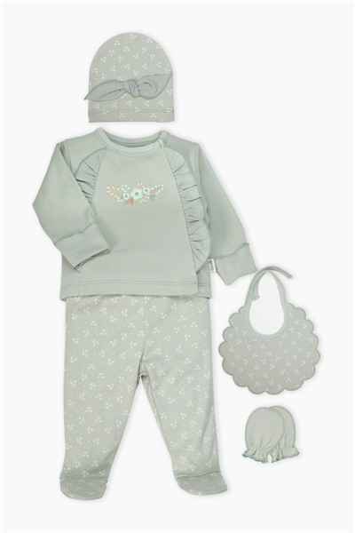 İNTERLOK ZIBIN SET 5Lİ (CUTE GIRL) MİNT