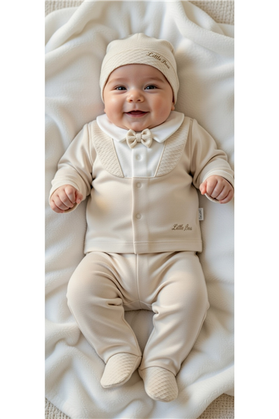 İNTERLOK ZIBIN SET 5Lİ (LITTLE BOSS) BEJ