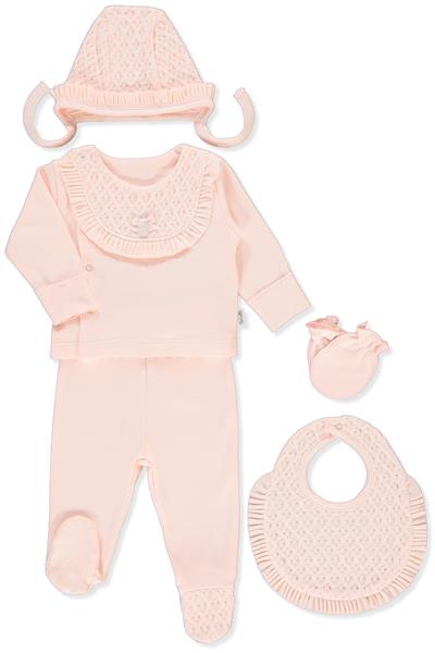 İNTERLOK ZIBIN SET 5Lİ (LITTLE LADY/25) PEMBE