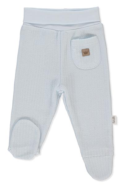JAKARLI İKİ İP PATİKLİ PANTOLON (BABY KING/25) MAVİ