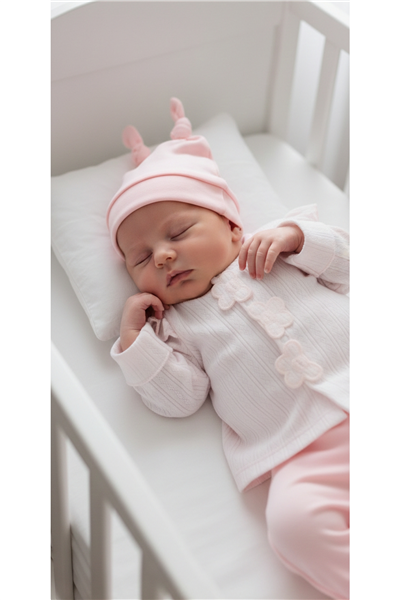 JAKARLI İNTERLOK ZIBIN SET 5Lİ (LOVES YOU) PEMBE