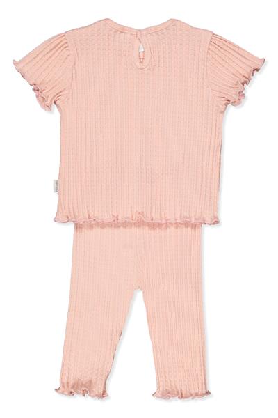 JAKARLI KAŞKORSE PANTOLON 2Lİ TAKIM (FUN GARDEN) PEMBE