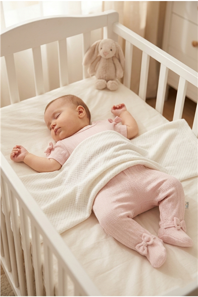JAKARLI SÜPREM PATİKLİ PANTOLON (SWEET PRINCESS) PEMBE