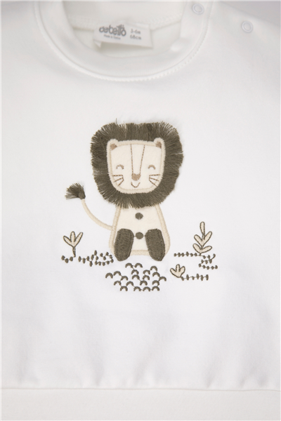 KADİFE PANTOLON 2Lİ TAKIM (COOL LION) HAKİ