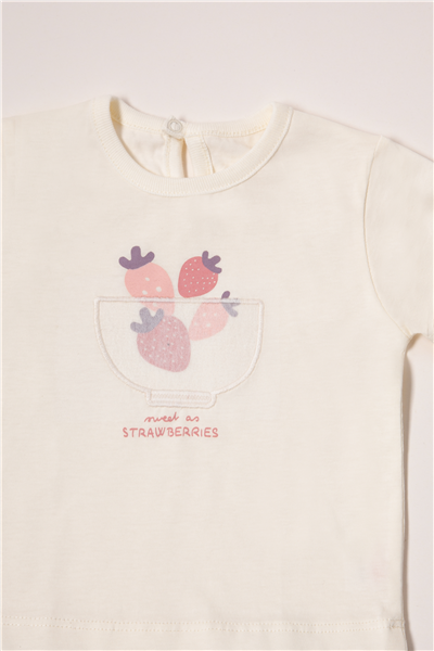 KAŞKORSE KAPŞONLU HIRKA 3LÜ TAKIM (STRAWBERRY) GÜL KURUSU