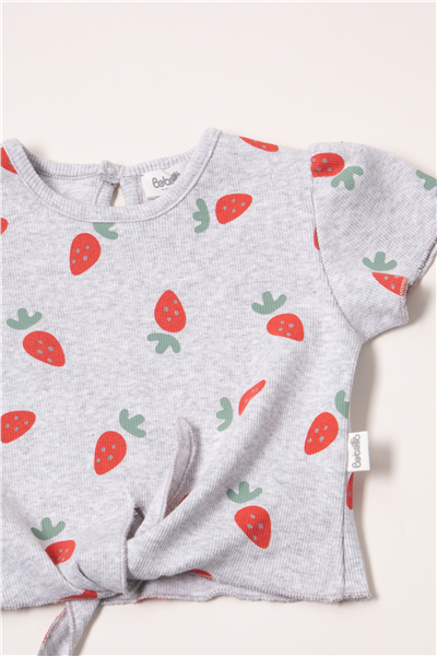 KAŞKORSE TAYT 2Lİ TAKIM (STRAWBERRY) KIRMIZI