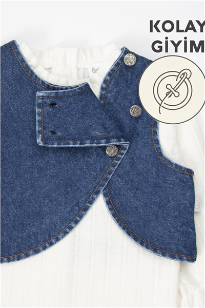 KOT YELEK 3LÜ TAKIM (FASHION LIFE) LACİVERT