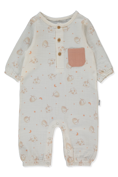 MÜSLİN GOLF TULUM BASKILI (PILLOWY) KİREMİT