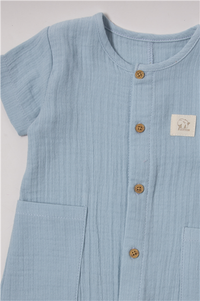 MÜSLİN GOLF TULUM (PILLOWY) MAVİ