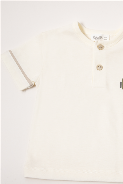 MÜSLİN ŞORT 2Lİ TAKIM (ADVENTURE) BEJ