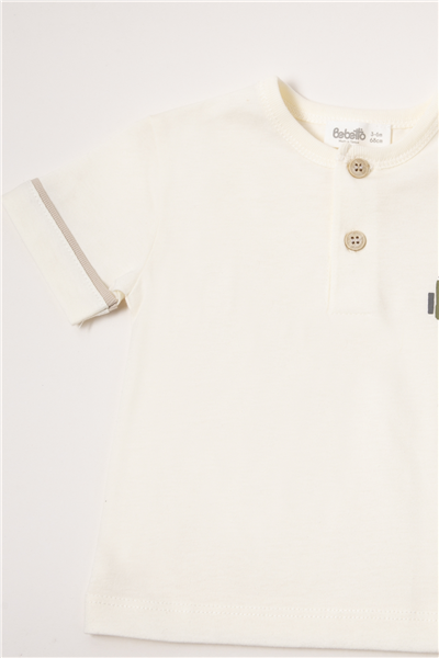 MÜSLİN ŞORT 2Lİ TAKIM (ADVENTURE) BEJ