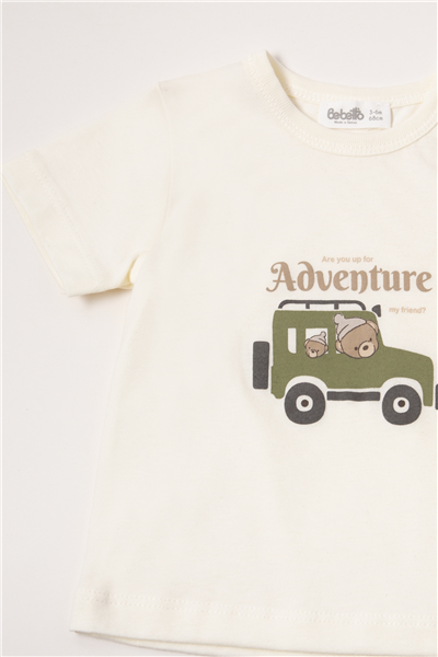 MÜSLİN ŞORT 2Lİ TAKIM (ADVENTURE) YEŞİL