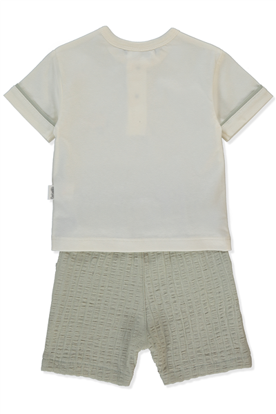 MÜSLİN ŞORT 2Lİ TAKIM (ADVENTURE) YEŞİL