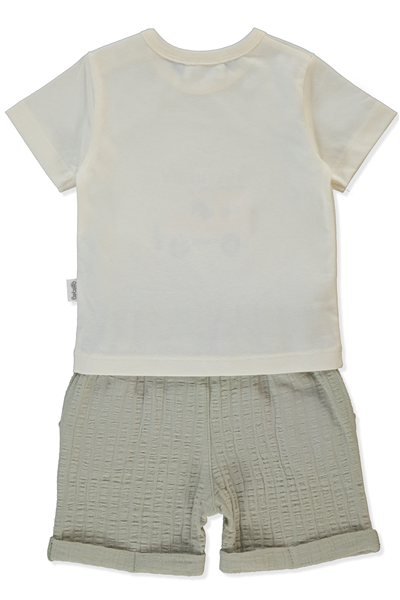 MÜSLİN ŞORT 2Lİ TAKIM (ADVENTURE) YEŞİL