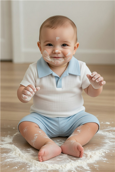 MÜSLİN ŞORT 2Lİ TAKIM (PILLOWY) MAVİ