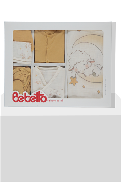 MÜSLİN ZIBIN SET 10LU (PILLOWY) HARDAL