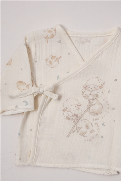 MÜSLİN ZIBIN SET 5Lİ (PILLOWY) MAVİ